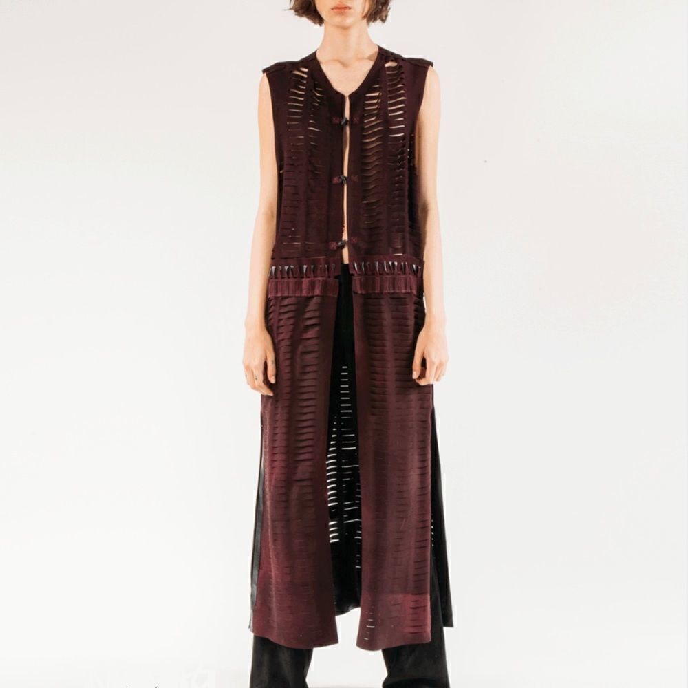 ANDREA LANDA - Sade Maxi-Vest - Picture 4 of 9